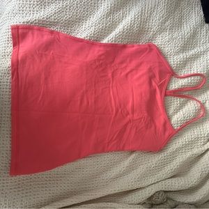 Lulu lemon tank. Great condition. Coral color. Size 6.